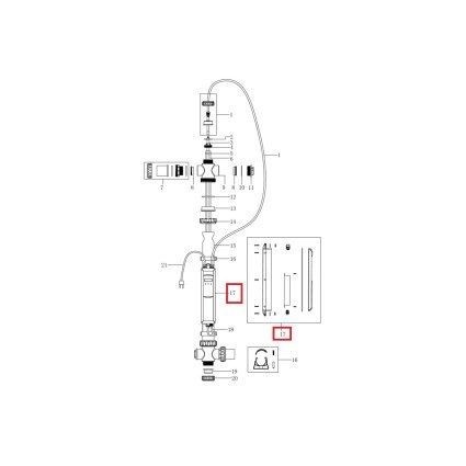 Блок питания для ультрафиолетовой установки Aquaviva NT-UV40