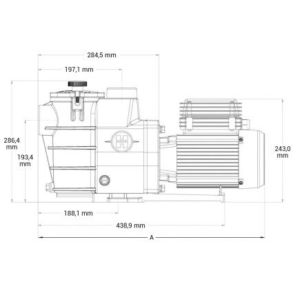 Насос Hayward Max Flo SP1806HW81 (220 В, 8 м3/ч, 0.5 HP)