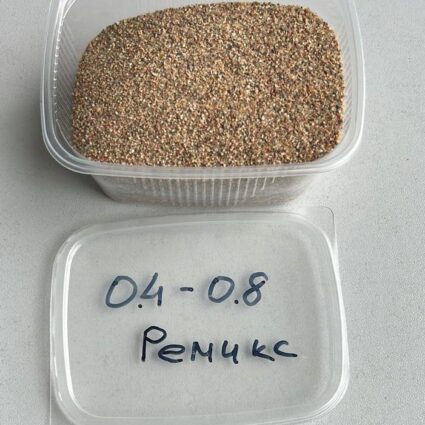 Песок кварцевый, фракция 0,4-0,8 (50кг)