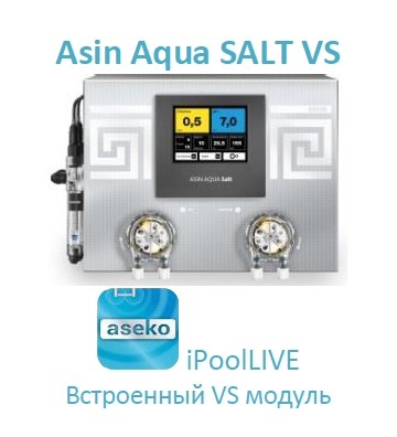 Станция автоматического дозирования и регулирования Asin Aqua SALT VS